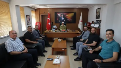 Yeniden Refah Partisinden İl Müdürü Bulut'a Ziyaret