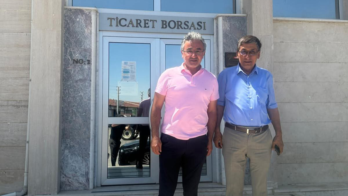 Iğdır Ticaret Borsası Başkanı Kumtepe Karaman’daydı