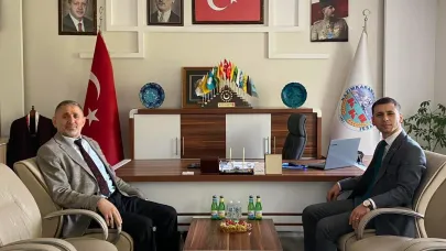 Kaymakam Yamakoğlu’ndan Başkan Demir’e veda ziyareti