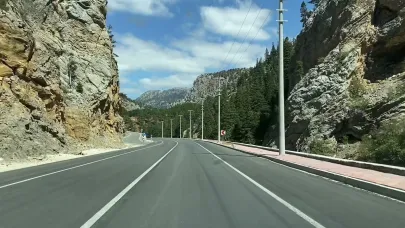 Sarıveliler-Alanya yolunda trafik 2 gün duracak