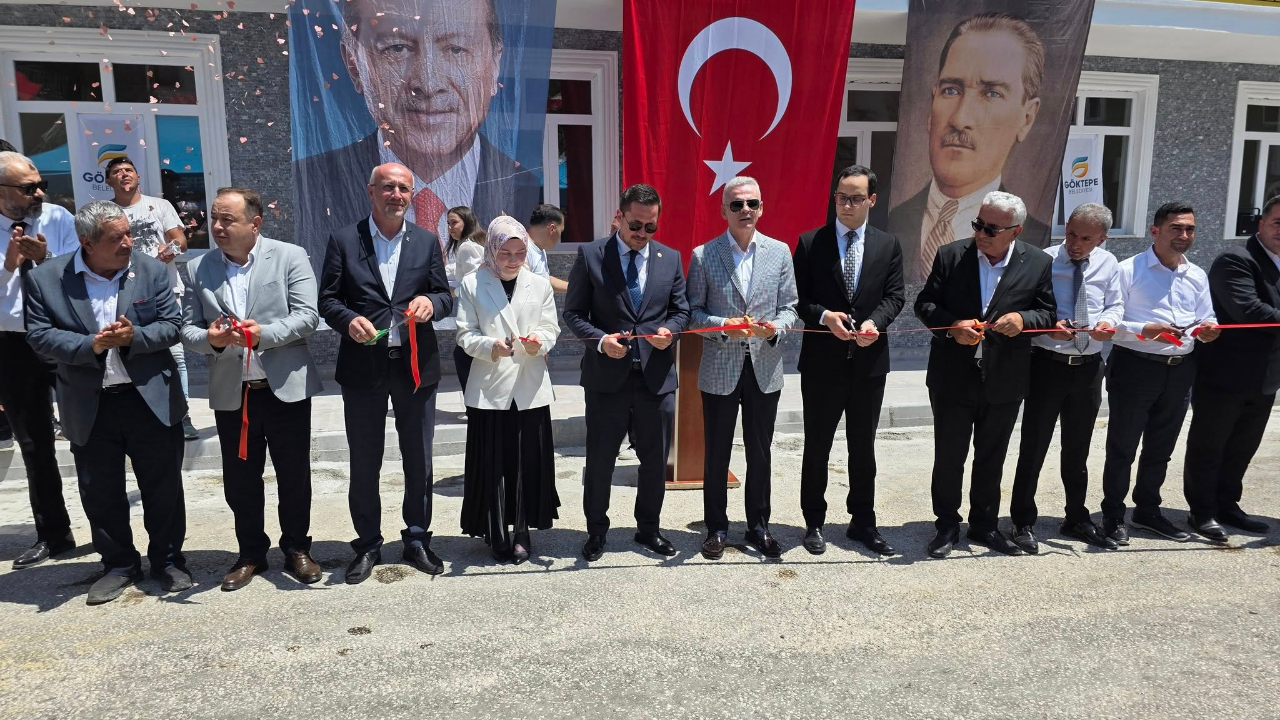 Göktepe’de Petrol İstasyonunun temeli atıldı. Yaşlı Yaşam Bakım Merkezinin açılışı yapıldı