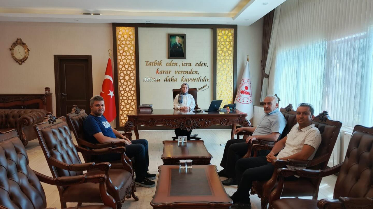 Ermenek BİLSEM’den Kaymakam Çakır’a ziyaret