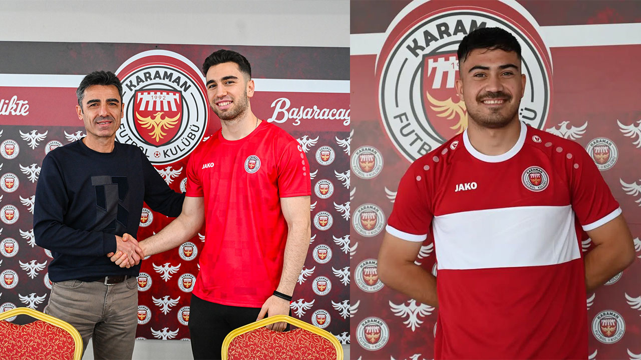 Karaman FK’nın 2 oyuncusunun daha yeni adresleri belli oldu