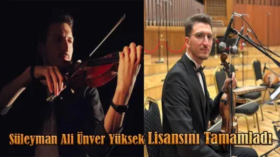 Süleyman Ali Ünver Yüksek Lisansını Tamamladı