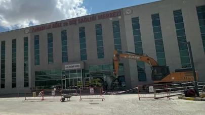 Karaman Ağız ve Diş Sağlığı Merkezi'nde Tadilat Çalışmaları Devam Ediyor