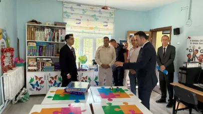 Katranlı İlkokulu Boyandı. Yeni eğitim dönemine hazır