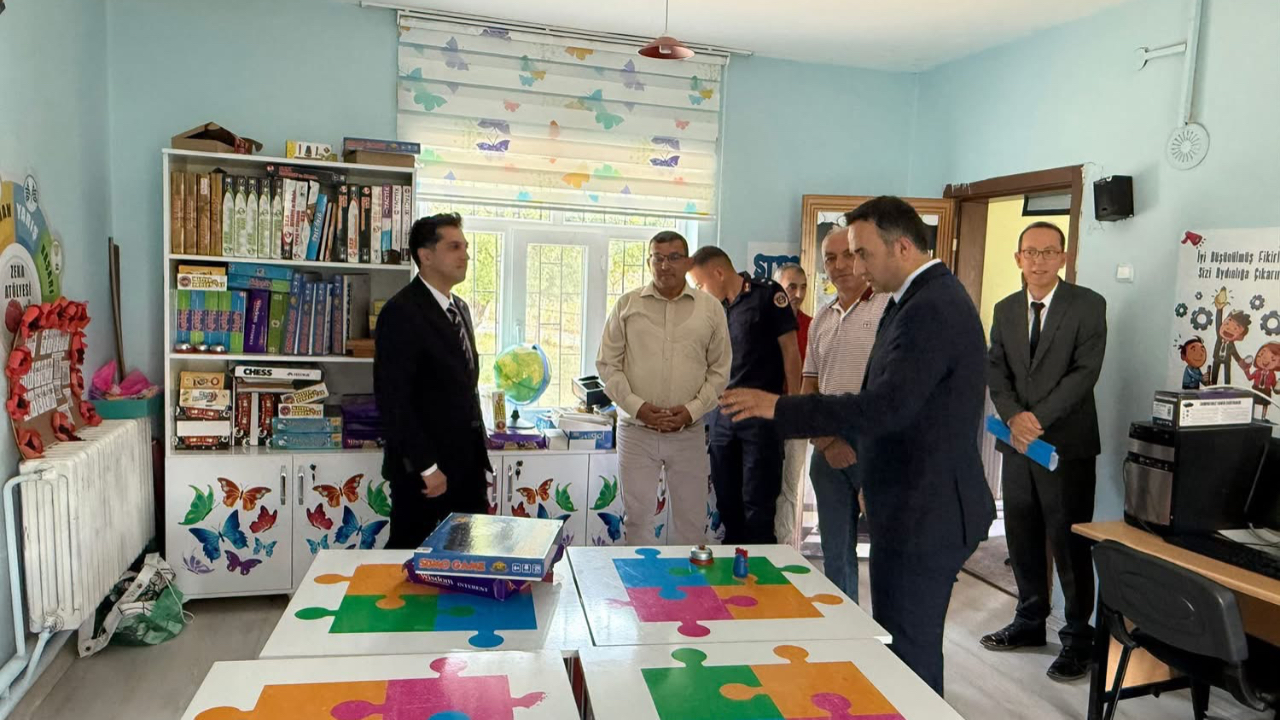 Katranlı İlkokulu Boyandı. Yeni eğitim dönemine hazır