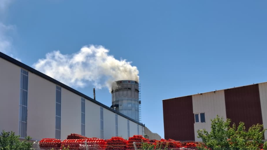 Karaman'da Mobilya Fabrikasında Yangın