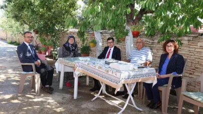 Yeni Kaymakam’ın İlk Ziyareti Şehitler ve Ailelerine oldu
