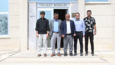 TKDK İl Koordinatörü Öztürk, Ticaret Borsasını ziyaret etti