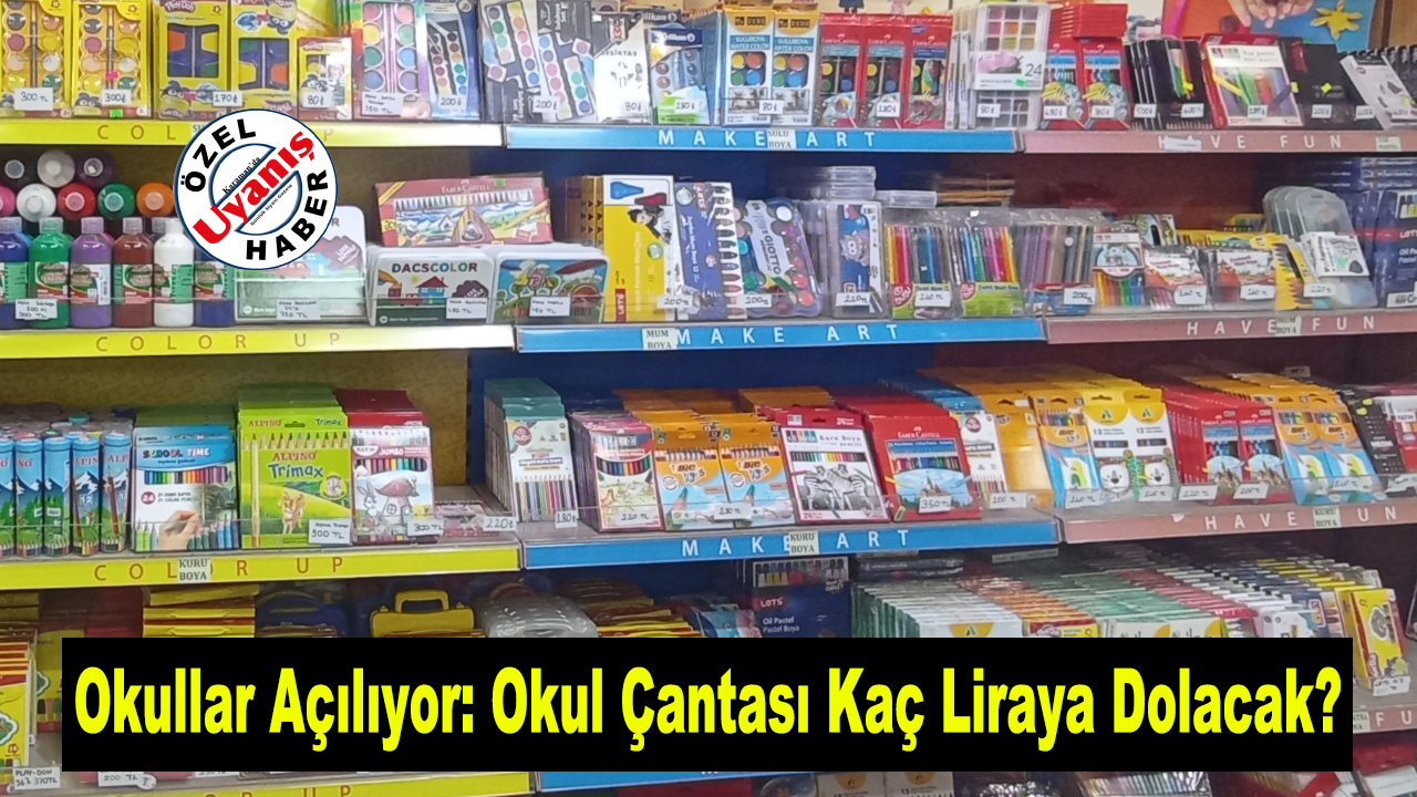 Okullar açılıyor: Okul çantası kaç liraya dolacak?