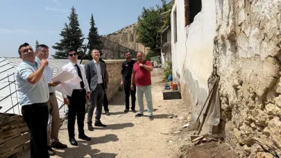 Ermenek’te Riskli Alanlar İncelendi