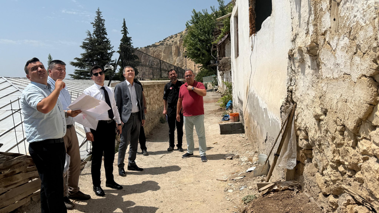 Ermenek’te Riskli Alanlar İncelendi
