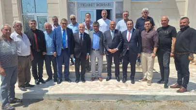 İYİ Parti Heyetinden Ticaret Borsası’na Ziyaret