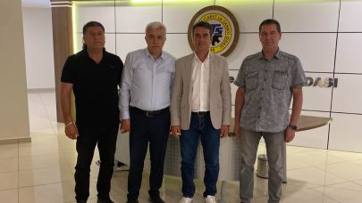 HOKAF Heyetinden KTSO Başkanı Alkan’a Ziyaret