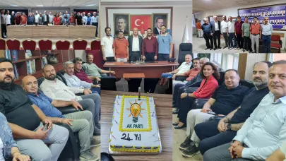 AK Parti 24. Kuruluş Yıldönümünü Kutladı