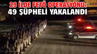 Karaman’da FETÖ Operasyonu