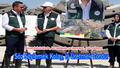 Eser: Karaman'ın suyunu da geleceğini de biz düşünüyoruz. Düşünmek zorundayız