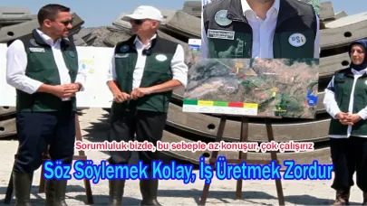Eser: Karaman'ın suyunu da geleceğini de biz düşünüyoruz. Düşünmek zorundayız