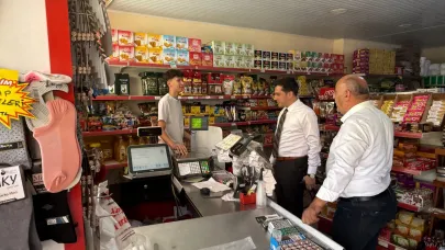 Kaymakam Esnaf ve Vatandaşla buluştu