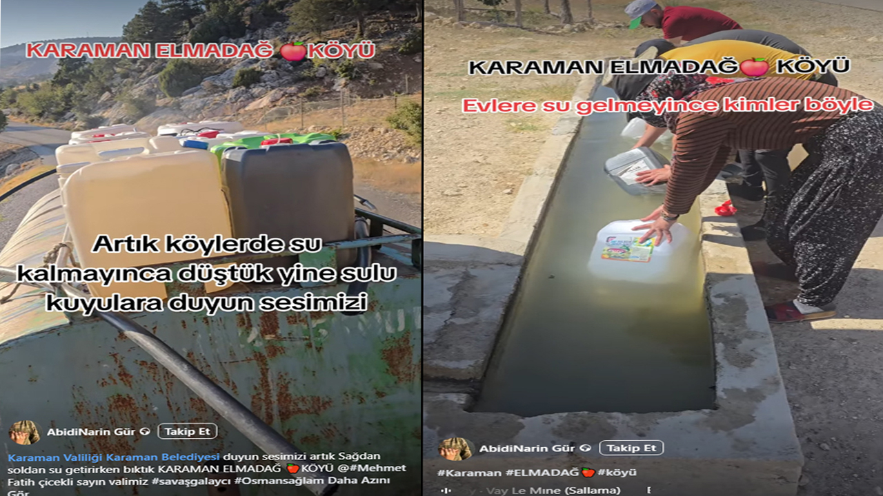 Susuzluk Köylerde Çileye Dönüştü