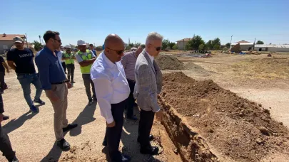 Alaçatı köyünde bu kış soba yerine doğalgaz yanacak