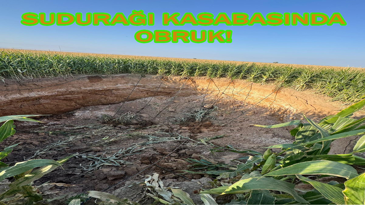 Sudurağı Kasabasında Obruk!