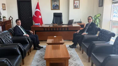 Kaymakam Avcı ve Emniyet Müdürü Turhan’dan Almalı’ya Ziyaret