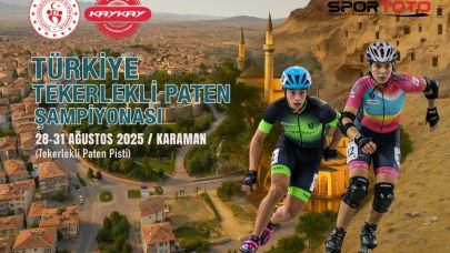 Tekerlekli Paten Türkiye Şampiyonasına Karaman Ev Sahipliği Yapacak