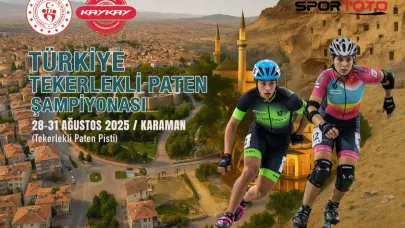 Tekerlekli Paten Türkiye Şampiyonasına Karaman Ev Sahipliği Yapacak