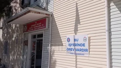 Karaman'da Sosyal Yardımlaşma ve Dayanışma Vakıfında Grev Başladı