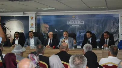 AK Parti Genel Başkan Yardımcısı Şen, Karaman'da Partililerle Buluştu