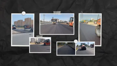 Karaman’da Sıcak Asfalt Çalışmaları Devam Ediyor