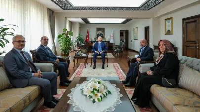 Vali Çiçekli'yi Ziyaret Ettiler