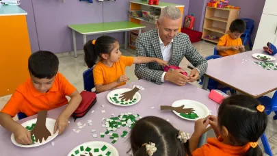 Vali Çiçekli’den Yeni Eğitim Yılında TOKİ İlkokuluna Ziyaret