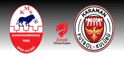 Kahramanmaraşspor – Karaman FK Kupa Maçının Tarihi ve Saati Açıklandı