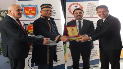 Karaman’da Yılın Ahisi Mevlüt Şeker Seçildi