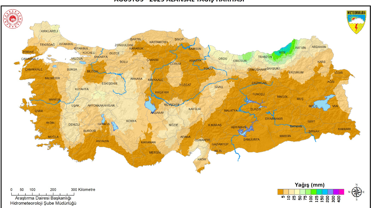 Ağustos Yağışları Karaman'da Ters Köşe Yaptı