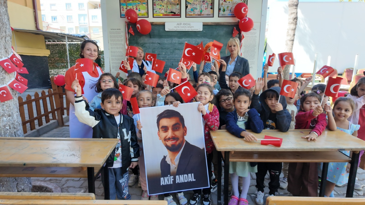 Akif Andal Açık Hava Sınıfı Hayata Geçirildi