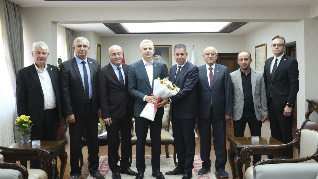 Ahilik Haftası Kutlamaları Kapsamında Vali Çiçekli’ye Ziyaret