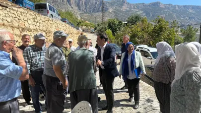 Kaymakam Almalı Köy Ziyaretlerini Sürdürüyor