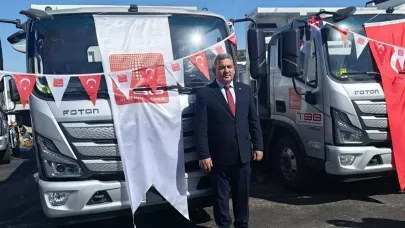 Akçaşehir Belediyesine TBB’den Kamyon Desteği