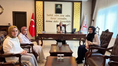 Kaymakam Çakır’a Sağlıkçılar ve Mühendislerden ziyaret