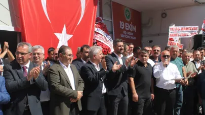 Yunus Çelik Seçim Bürosu İçin Coşkulu Açılış