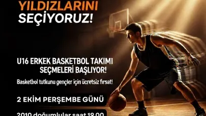 Karaman’da U16 Basketbol Takımı Seçmeleri Başlıyor