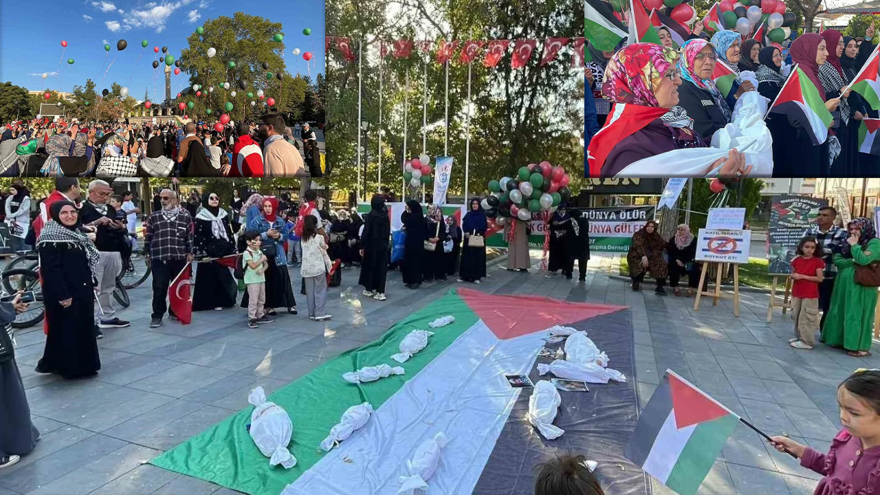 Gazze İçin Yürüdüler