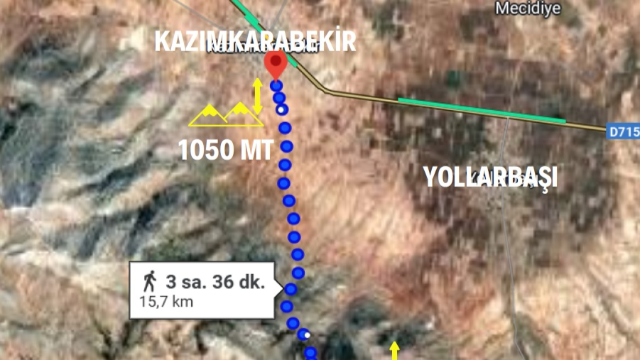 Hacı Baba Dağı'nda "Aile Yılı Yürüyüşü"