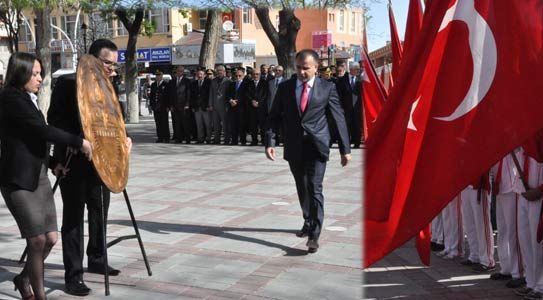 23 Nisan Çelengi Törenle Sunuldu