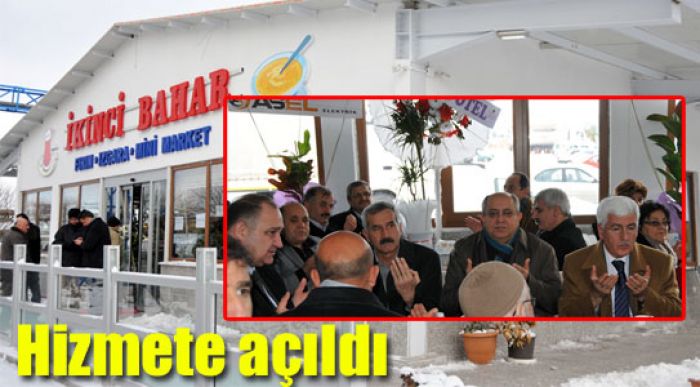 2. Bahar Lokantası Dualarla Hizmete Açıldı