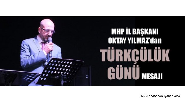 3 Mayıs Türkçülük günü